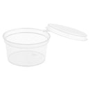 Petits pots avec couvercles à charnière 30/50CC - 1000Pc - CleanServiceSA