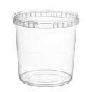 Pots à soupe 1000ml inviolables avec couvercles - 264 pièces - CleanServiceSA