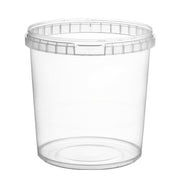 Pots à soupe 1000ml inviolables avec couvercles - 264 pièces - CleanServiceSA