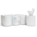 PRIMUM - Essuyage midi plus 2 plis blanc 6 rouleaux - CleanServiceSA