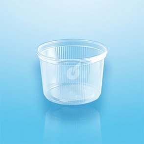 Ravier Ronde Raviers ronds avec couvercle transparent 300cc - 500Pc