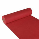 Rouleaux chemin de table rouge cerise pré découper - 8 rouleaux - CleanServiceSA