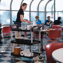 RUBBERMAID - Chariot de service avec plateaux - CleanServiceSA