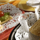 SABERT - Dentelle ronde 18cm blanche 250Pc - CleanServiceSA