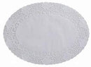 SABERT - Dentelles ovale 18x25cm blanche 250Pc - CleanServiceSA
