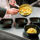 SABERT - Ravier noir carré 16x16cm 750ml - 50Pc* - CleanServiceSA