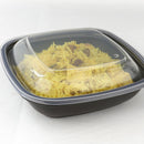 SABERT - Ravier noir carré 16x16cm 750ml - 50Pc - CleanServiceSA