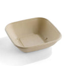 SABERT - Saladier carré 750ml en Pulp avec couvercles 50pcs - CleanServiceSA