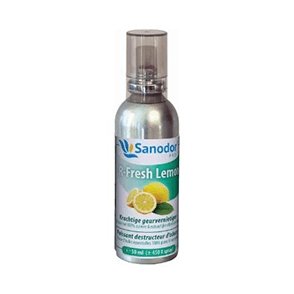 SANODOR - Destructeur d'odeur citron vaporisateur Sanodor r-fresh 100 ml - CleanServiceSA