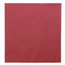 Serviette en cellulose 40x40cm bordeaux 2 plis - 2000 pcs - CleanServiceSA
