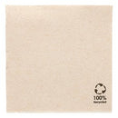 Serviettes Ecolabel ouate naturel recyclée 25x25cm - 3000pcs - CleanServiceSA