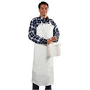 Tablier nitrile et PVC blanc 115x90cm - CleanServiceSA