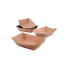 TAKE AWAY - Barquette bateau en kraft 85x51x36mm - 250pc - CleanServiceSA