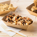 TAKE AWAY - Barquette bateau en kraft 85x51x36mm - 250pc - CleanServiceSA