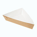 TAKE AWAY - Barquettes triangulaires 100 pcs - CleanServiceSA