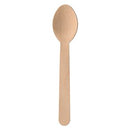 TAKE AWAY - Cuillère en bois 16cm - 200Pc (couverts) - CleanServiceSA