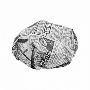 TAKE AWAY - Feuille emballage burger "Times" 29X34CM - 1000pcs - CleanServiceSA