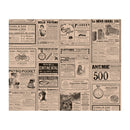 TAKE AWAY - Feuille emballage burger "Times" 31X38CM - 4000pcs - CleanServiceSA