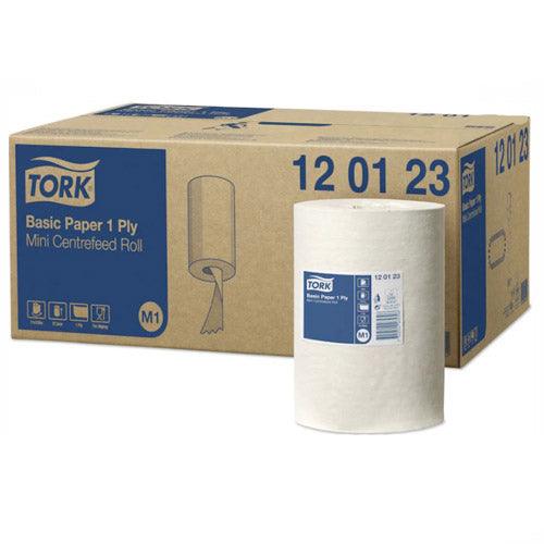 TORK - Essuyage Basic 1 pli blanc M1 - 11Rlx - CleanServiceSA